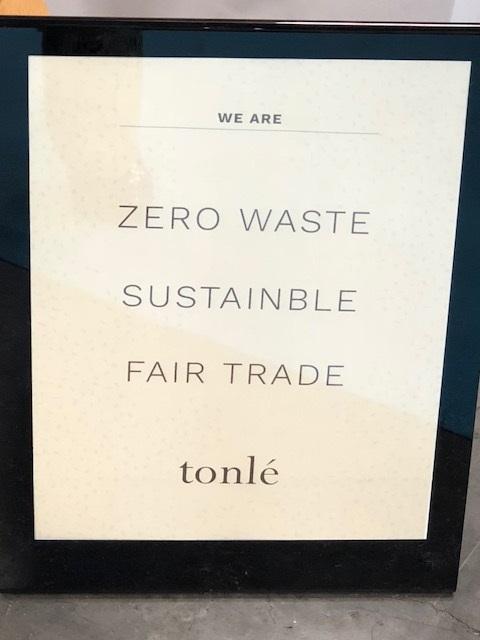 Tonlé is an ethical fashion brand dedicated to zero waste; the company s clothing process starts with scrap waste sourced from mass clothing manufacturers, and aims to upcycle every thread back into