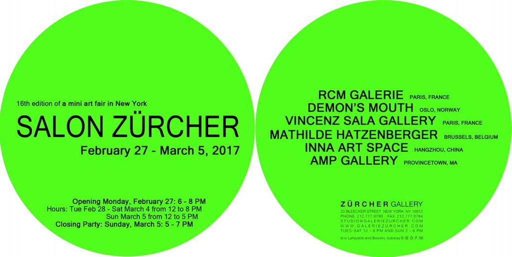 PRESS PREVIEW Monday, February 27, 2017 4:00 6:00 PM Opening: Monday, February 27: