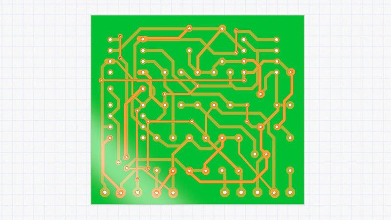 PCBs can be simple, with just a single layer of copper circuit traces or really complex with multiple layers of connections stacked on top of each other.