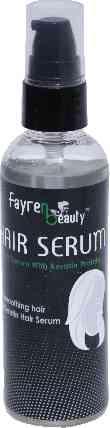 Hair serum with Argan oil helps to protect hair from heat and styling and leave hair glossy and hydrated.
