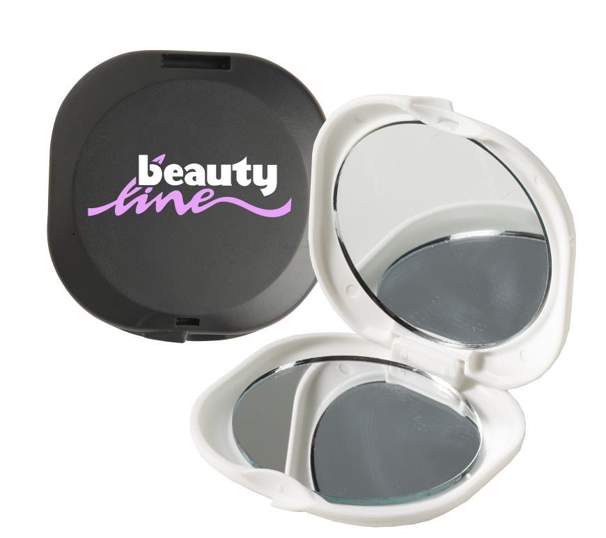 Double Diva Compact Mirror Features a 3X Magnifying Mirror and Standard Mirror Perfect Size to Fit in Purse or