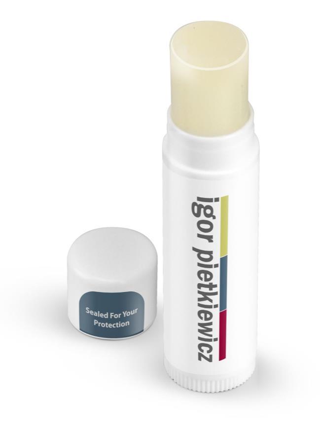 Natural SPF 15 Lip Balm Natural and Fashion Flavored Crafted with Vitamin E, Aloe, and Natural Beeswax Paraben-Free and USA Made Available in Beer, Berry, Cherry, Citrus, Green Apple, Mint, Passion