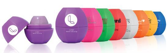 Lip Balm Ball Round Lip Balm Ball in a Variety of Delicious Flavors Popular and Trendy Packaging Available in