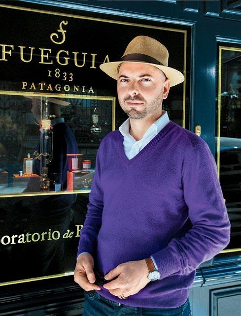 INTERNATIONAL SHOPPING GUIDE INSIDER S GUIDE JULIAN BEDEL S BUENOS AIRES The creator of niche fragrance line Fueguia 1833, Julian Bedel draws inspiration from the sights and scents of his home