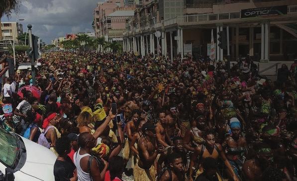 DEYAH magazine guadeloupe carnival mas maten Written by: AC Christie Mas Maten, the Saturday morning carnival, I was told could not be missed as it reflects Guadeloupe. And they were right.