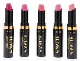 LIPS CO-LMD (1-24) Matte Lipstick This Matte Lipstick will give your lips a pop of color with its smooth and matte finish.