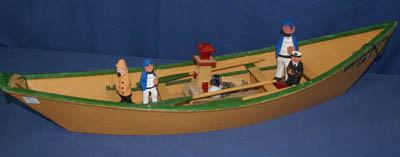 ------------------------------- SALE LOCATION 11802 145 Street, Edmonton 346 A wooden dory boat and wooden carved figures Printed Auction List $3.00 or Download at www.wardsauctions.