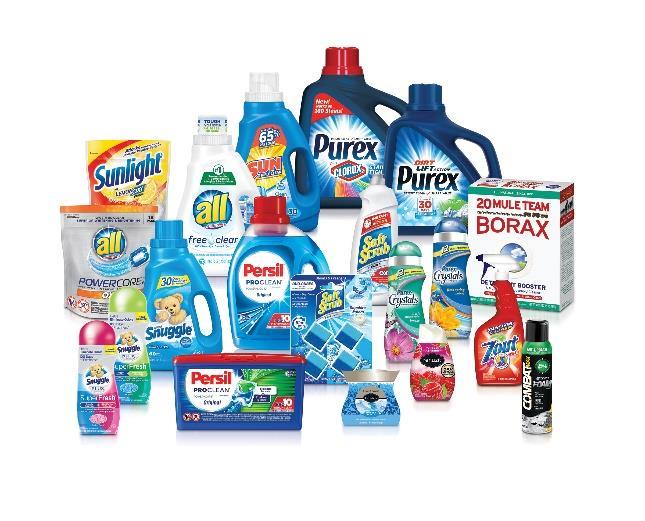 Fabric softeners & additives Stain removers