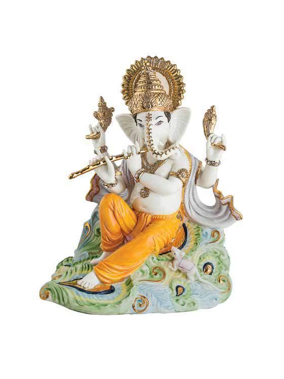 Dazzling Ganesha Beautifully carved idols of Lord Ganesha which boast delicate