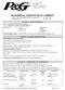 MATERIAL SAFETY DATA SHEET MSDS #: FH/C/2005/MHMT-6CJJLL and RQ Issue Date: 9/07