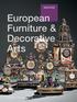 European Furniture & Decorative Arts