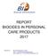 REPORT BIOCIDES IN PERSONAL CARE PRODUCTS 2017