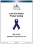 Dark Blue Ribbon Product Catalog