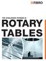 THE WORLDWIDE PIONEER IN ROTARY TABLES