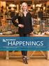 HAPPENINGS. Janet Hayes President of The Williams-Sonoma Brand. Volume 50 No. 2 Third Quarter 2015