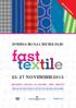 25-27 NOVEMBER 2015 INTERNATIONAL TEXTILE FAIR THE MOST IMPORTANT EVENT IN TEXTILE INDUSTRY SECOND EDITION