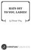 HATS OFF TO YOU, LADIES! by Rhonda Wray