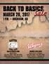 Sale BACK TO BASICS MARCH 20, P.M. ROCKHAM, SD BAXTER ANGUS FARM WAGNER HEREFORDS