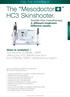 The Mesodoctor + HC3 Skinshooter. Needle-free mesotherapy. A different treatment. Different results.