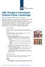 CBI Product Factsheet Cotton Floor coverings