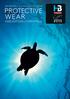PROTECTIVE WEAR PROTECTIVE WEAR GENERAL CATALOGUE 2018