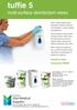 multi-surface disinfectant wipes