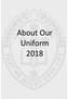 About Our Uniform 2018