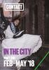 IN THE CITY PART ONE FEB MAY 18