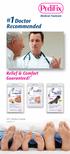 #1Doctor Recommended. Relief & Comfort Guaranteed! OTC Product Guide. Volume 13