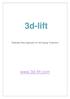 3d-lift. Radically New Approach for Anti-Aging Treatment.