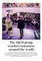 The H&M group reaches customers around the world