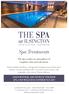 THE SPA NEAR HAYTOR, DARTMOOR. The Spa exudes an atmosphere of complete calm and relaxation.