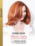 SHINE NOW. Ribbon Lights NATURAL RED GOLD SERIES REPAIR+ PERMANENT CRÈME COLOR