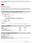 3M MATERIAL SAFETY DATA SHEET 3M EXTRACTION CLEANER (CONCENTRATE) (Product No. 9, Twist 'n Fill System) 02/16/2006