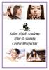 Salon Hijab Academy Hair & Beauty Course Prospectus