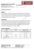 MATERIAL SAFETY DATA SHEET Description: FloorworX Sealer Revision Number: 01