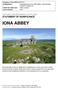 IONA ABBEY HISTORIC ENVIRONMENT SCOTLAND STATEMENT OF SIGNIFICANCE