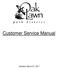 Customer Service Manual