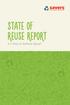 STATE OF REUSE REPORT. It s Time to Rethink Reuse TM