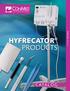 HYFRECATOR PRODUCTS HYFRECATOR PRODUCTS