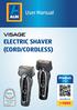 ELECTRIC SHAVER (CORD/CORDLESS)