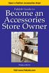 Become an Accessories Store Owner