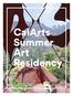 CalArts Summer Art Residency