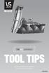 THEALL-ROUNDER TOOL TIPS. for the waterproof multi-purpose face, body & head trimmer VSM837A