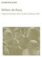 EXHIBITION GUIDE. Willem de Rooij. Friday 21 November 2014 Sunday 8 February 2015