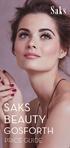SAKS BEAUTY GOSFORTH PRICE GUIDE