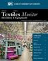 Textiles Monitor. (Inventory & Equipment) March 2014 Textiles Monitor