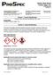 Safety Data Sheet Feather Edge Pro TCC Materials Version 1.1