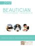 Beautician. Programme Handbook. certificate in BEAUTY SERVICES (Beautician) (Level 4)