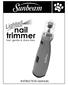 nail trimmer fast, gentle & stress free